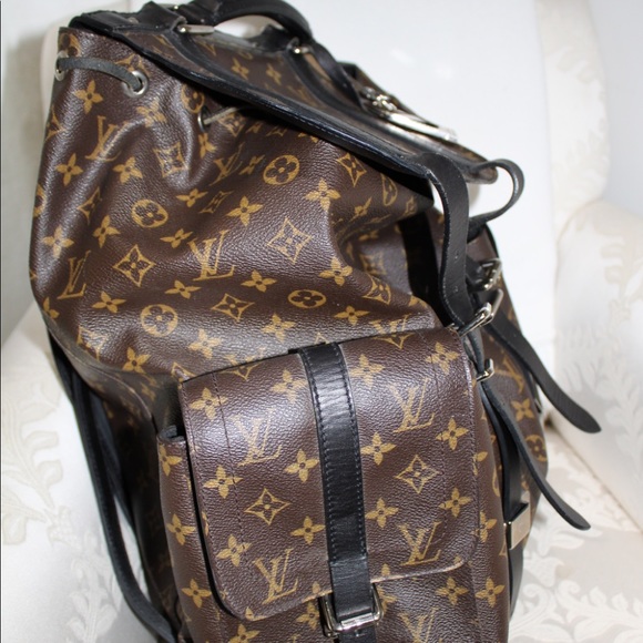 Louis Vuitton Monogram MacassarChristopherBackpack - Picture 10 of 14